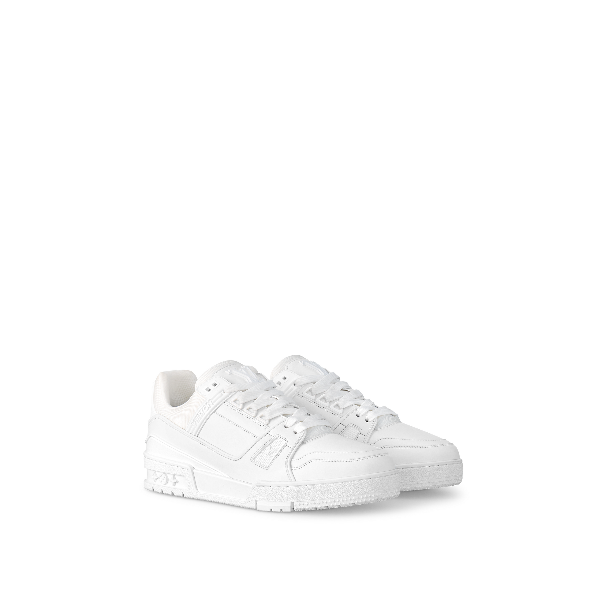 Louis vuitton hot sale white pumps